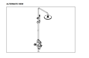 New Design Oil Rubbed Bronze Rain Shower System