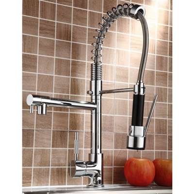 pull-down kitchen faucet
