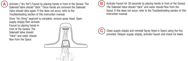 Lenox Sensor Faucets