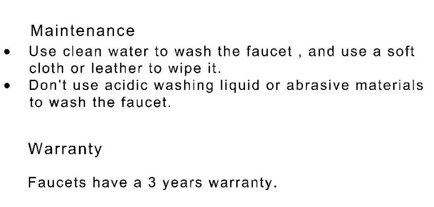 Single Handle Deck Mount Waterfall Gold Bathroom Sink Faucet, All in One Installation Manuals