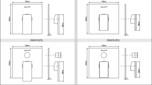 Copper shower mixing valve General Instructions