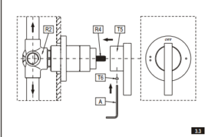 Fontana Bathroom In-wall Shower Valve Mixer