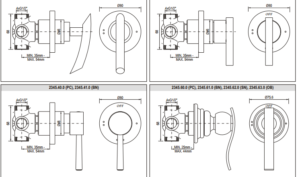 Fontana Bathroom In-wall Shower Valve Mixer