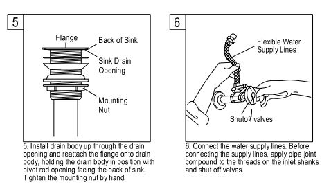 Herault Deck-Mounted Single Handle Bathroom Sink Faucet