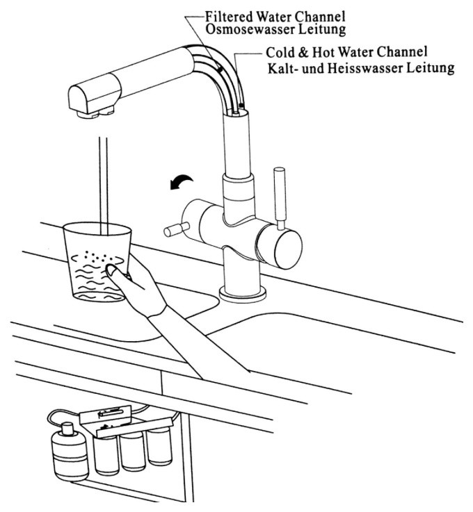 Pavia Chrome Stylish Water Mixer Kitchen Faucet