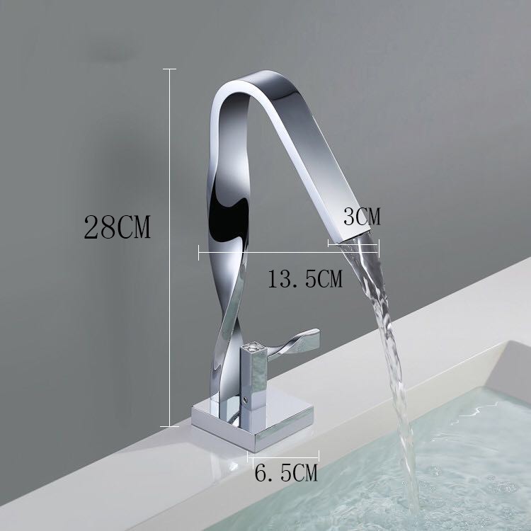 Aprilia Chrome Classic Single Handle Bathroom Faucet, All in One Installation Manuals