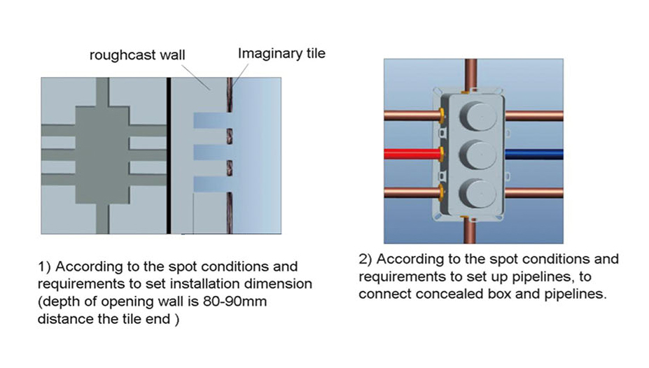 Reno Brass Multi-Function Shower System