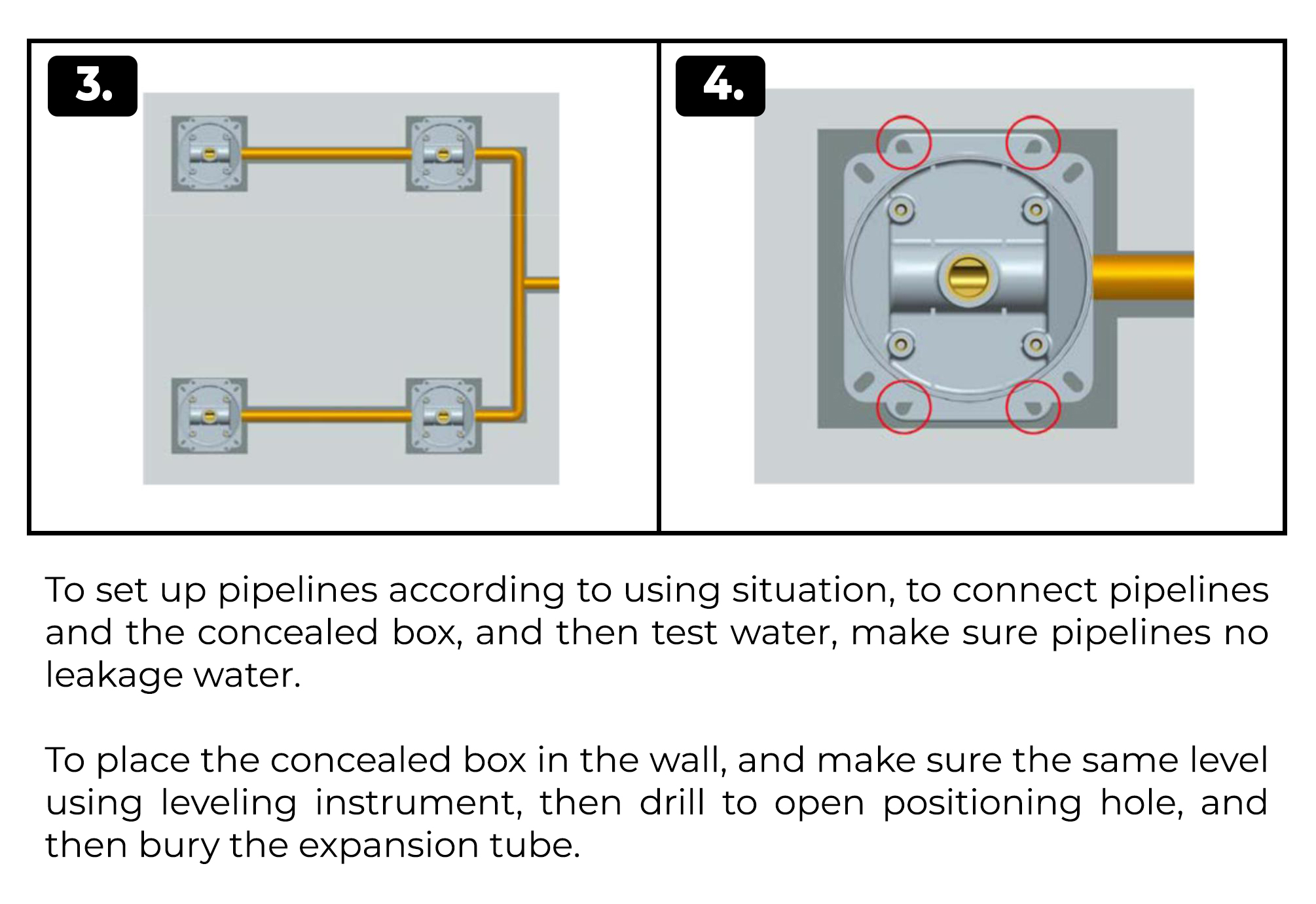 Reno Brass Multi-Function Shower System