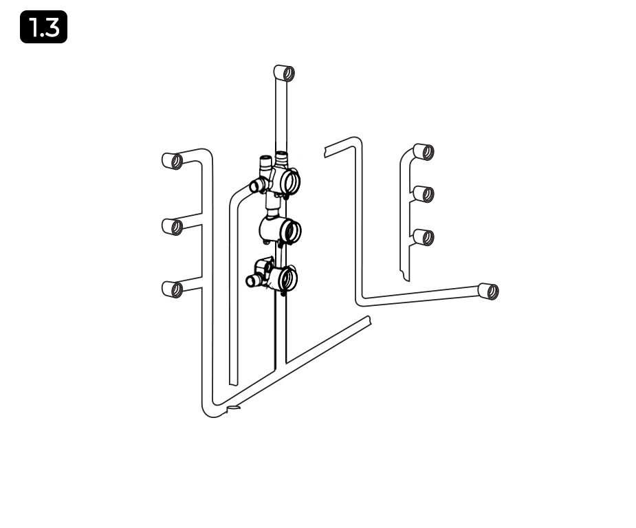 Fontana Sierra Light Oil Rubbed Bronze LED Shower System