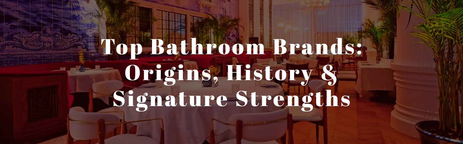 List of Bathroom Brands, All in One Installation Manuals
