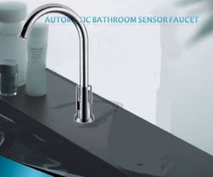Long Neck Motion Sensor Kitchen and Bathroom Faucet