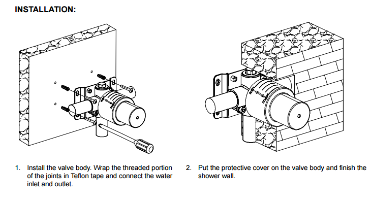 Wall-mounted-shower-head