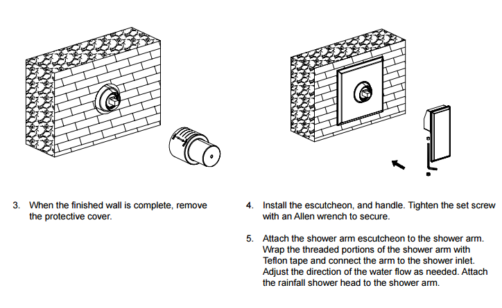 Wall-mounted-shower-head