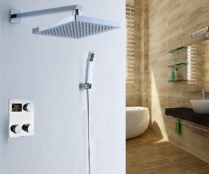 Digital shower control system shower mixer intelligent shower control system for bathroom