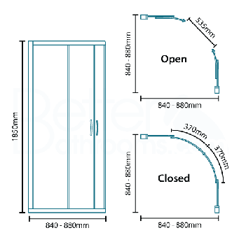 Glass Shower Panel