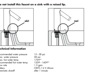 Tripod Automatic Electronic Motion Faucet