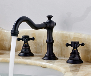 Lyon Oil Rubbed Bronze Bathroom Sink Faucet