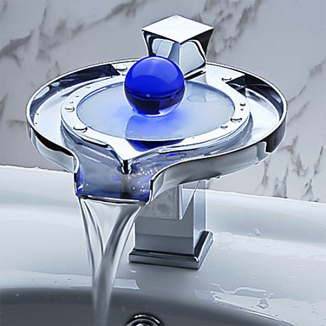 Modern New Design LED Bathroom Basin Sink
