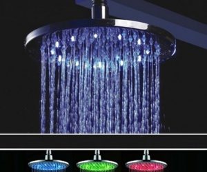 Fontana 16″ Round Multi Color LED Rain Shower Head