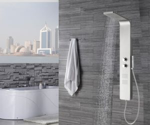 Lima Stainless Steel Shower Panel System