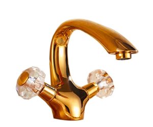 Nord Antique Double Handle Bathroom Sink Faucet