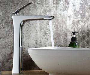 Palencia Single Handle Bathroom Sink Faucet with Drain