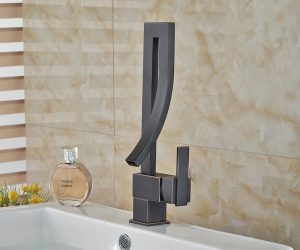 Catania Deck Mounted Bathroom Sink Faucet