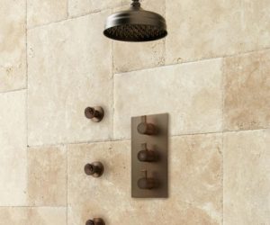 Lenox Shower System with Body Jets in Oil Rubbed Bronze Finish