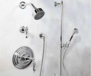 Oil Rubbed Bronze & Chrome Finish Shower System