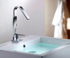 Aprilia Chrome Classic Single Handle Bathroom Faucet