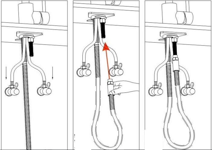 Handle Multi Functional Kitchen Sink Faucet