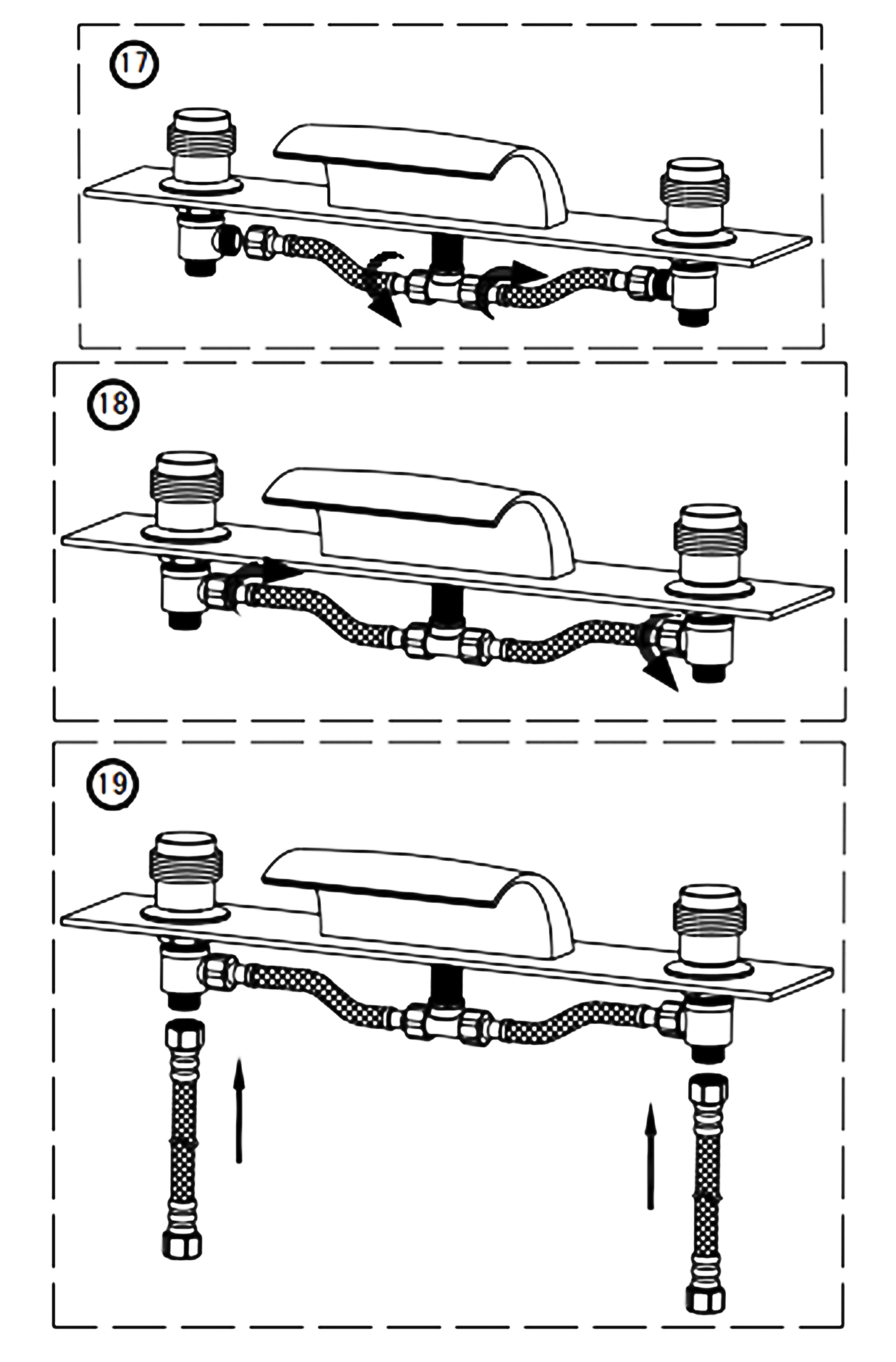 Millo Widespread Waterfall Faucet