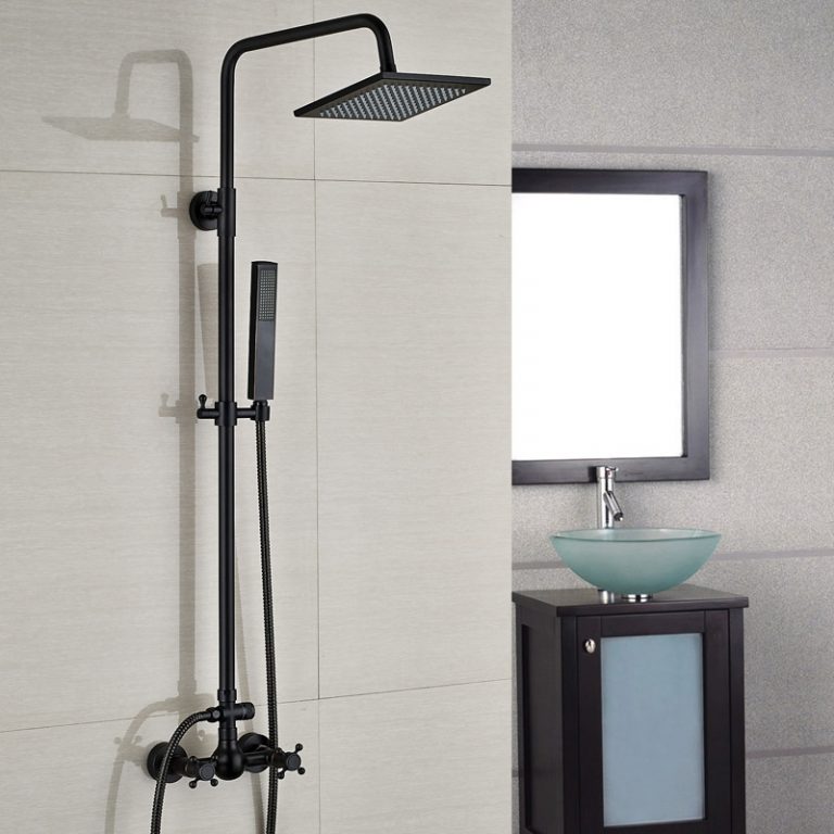 Lamia Thermostatic Double  Head Shower  Set All in One 