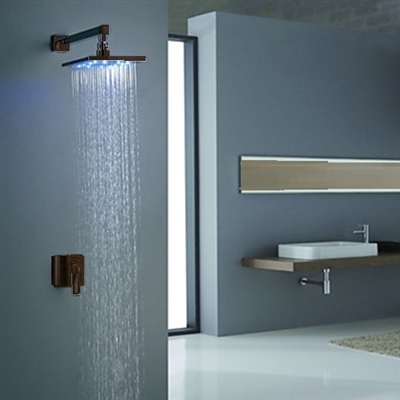 Rivera Oil Rubbed Bronze LED Shower Set