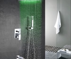 Fontana Perlude Stainless Steel Chrome Finish Shower Set