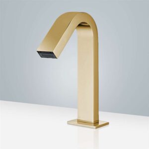 Fontana d’Azur Brushed Gold Touchless Faucet Customer Reviews