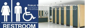 Designing restrooms in an airport facility