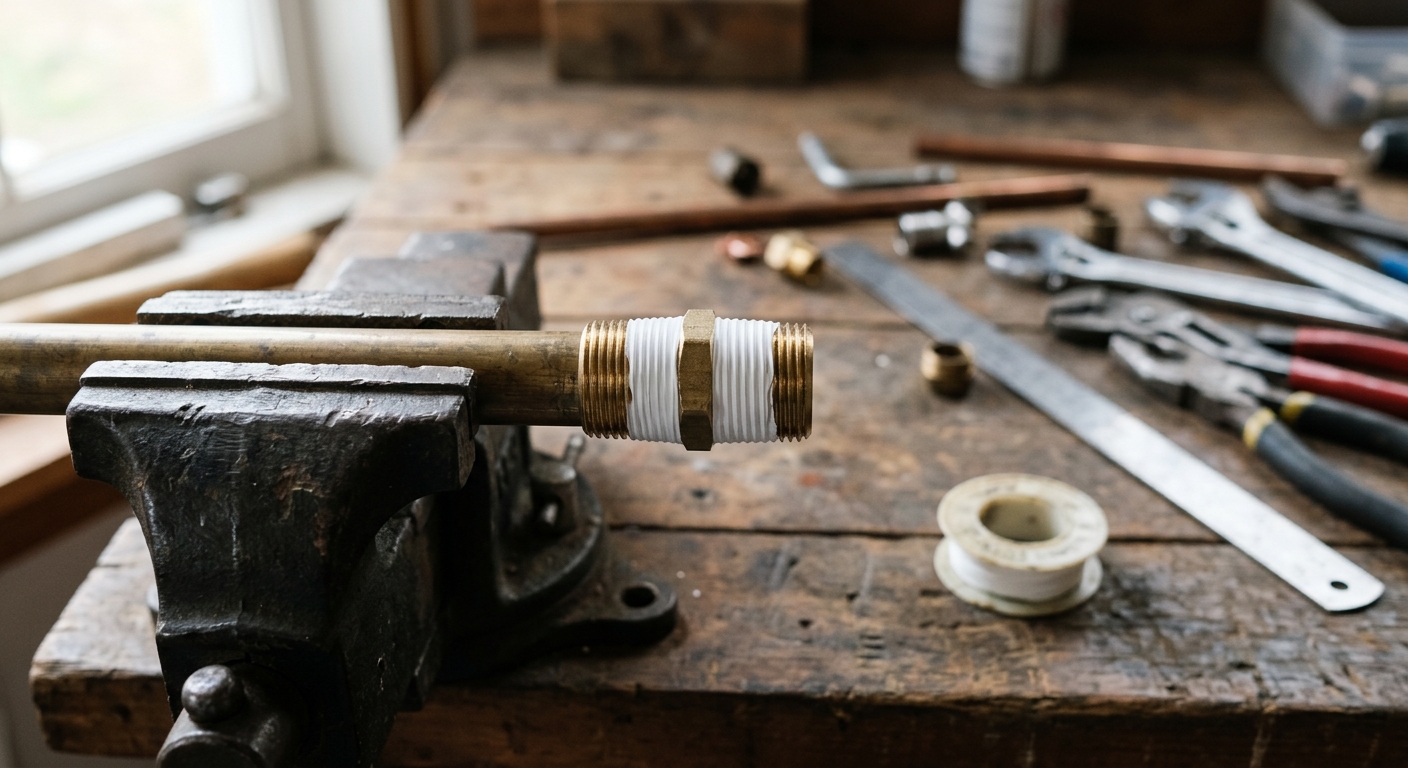 PTFE Tape on Fixture Threads: Direction, Turns, Limits, All in One Installation Manuals